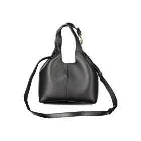   Coccinelle C-Easy fekete női marhabőr hobó válltáska 20 x 15 x 13 cm