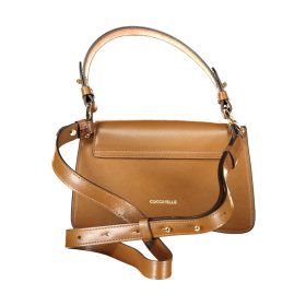  Dámska hnedá kabelka Coccinelle 20 x 12 x 7 cm