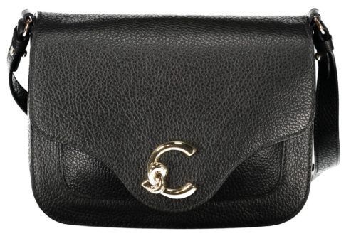  Čierna dámska kabelka Coccinelle, crossbody, 22 x 16 x 7 cm