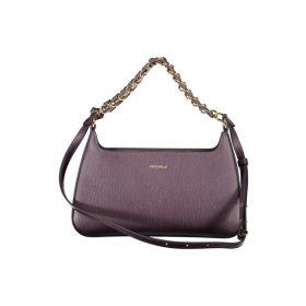  Dámska kabelka Coccinelle fialová 28 x 18 x 6 cm