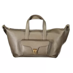  Coccinelle Beat Generation női taupe barna bőr kézitáska 30 x 21 x 15 cm