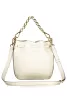 Coccinelle törtfehér női bőr vödörtáska, bucketbag 21x 18 x 12 cm