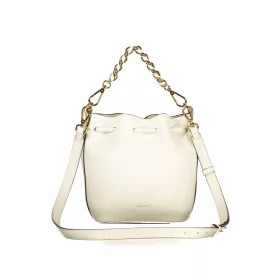   Coccinelle törtfehér női bőr vödörtáska, bucketbag 21x 18 x 12 cm