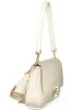 Coccinelle U4K C-Me Lock törtfehér női bőr válltáska 29 x 17 x 6 cm