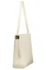 Coccinelle U4K C-Me Lock törtfehér női bőr bucketbag, vödörtáska 30 x 26 x 12 cm