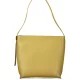 Coccinelle U4K C-Me Lock mustársárga női bőr bucket bag, vödörtáska 30 x 26 x 12 cm