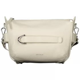   Coccinelle Gretel Ribbon törtfehér bőr női oldaltáska, crossbody  26 x 20 x 7 cm