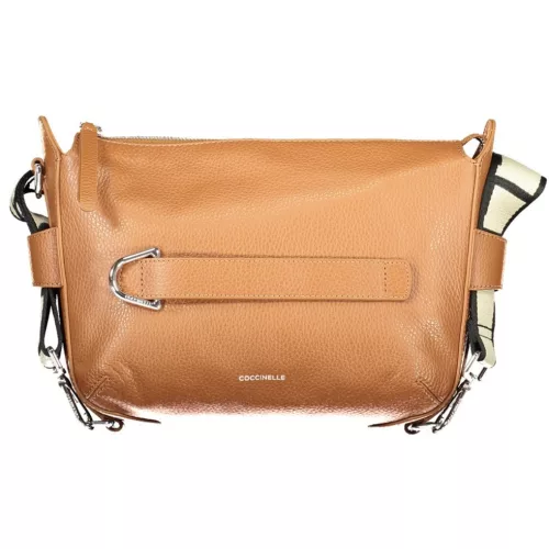 Coccinelle konyakbarna női oldaltáska, crossbody  26 x 20 x 7 cm
