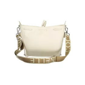   Coccinelle törtfehér női bőr vödörtáska, bucketbag 25 x 24 x 6 cm