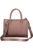 Coccinelle Myrtha26 mokkabarna női bőr tote bag, oldalpánttal 26 x 19 x 12 cm