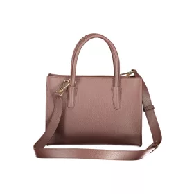   Coccinelle Myrtha26 mokkabarna női bőr tote bag, oldalpánttal 26 x 19 x 12 cm