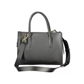   Coccinelle Myrtha26 fekete női bőr tote bag, oldalpánttal 26 x 19 x 12 cm