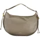 Coccinelle sötét taupe női bőr válltáska 45 x 27 x 2 cm
