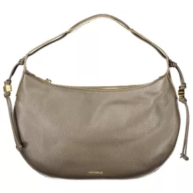   Coccinelle Thess sötét taupe női bőr válltáska 38 x 23 x 2 cm