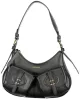 Coccinelle Mavery Pocket fekete női bőr válltáska 29 x 17 x 6 cm