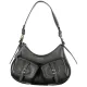 Coccinelle Mavery Pocket fekete női bőr válltáska 29 x 17 x 6 cm