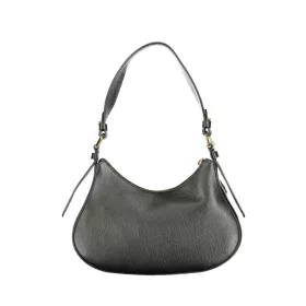   Coccinelle Mavery Pocket fekete női bőr válltáska 29 x 17 x 6 cm