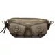 Coccinelle Mavery Pocket taupe női bőr övtáska 28 × 10 × 8 cm