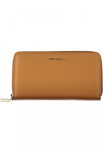  Dámska kožená peňaženka Coccinelle v koňakovej farbe 18 x 10 x 3 cm