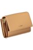 Dámska kožená peňaženka Coccinelle béžovej farby 19 x 12 x 5 cm