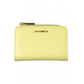    Dámska kožená peňaženka Coccinelle béžovej farby 13 x 9 x 2 cm