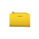  Dámska peňaženka Coccinelle z kože žltej farby 13 x 2 x 8 cm