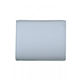    Dámska kožená peňaženka Coccinelle svetlomodrá 11 x 8 x 2,5 cm