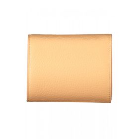    Dámska kožená peňaženka Coccinelle broskyňovej farby 11 x 9 x 3 cm