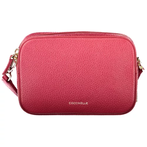  Dámska crossbody kabelka Coccinelle červená 20 x 14 x 7 cm