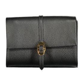    Dámska kožená kabelka cez rameno Coccinelle čierna 20 x 14 x 7 cm