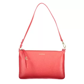   Coccinelle C-Easy piros női bőr válltáska 25 × 16 × 2 cm