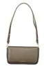 Coccinelle U4K C-Me Lock sötét taupe női bőr válltáska, oldaltáska 20 x 12 x 4 cm