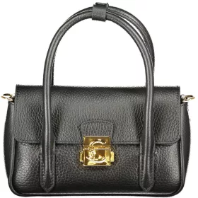   Coccinelle U4K C-Me Lock fekete női marhabőr kézitáska 20 x 11 x 6 cm