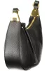Coccinelle Fujiko fekete női marhabőr válltáska 27 x 16 x 6 cm