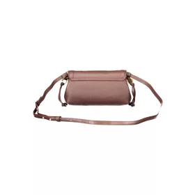   Coccinelle Thess mokkabarna női bőr oldaltáska, crossbody 20 x 12 x 7 cm