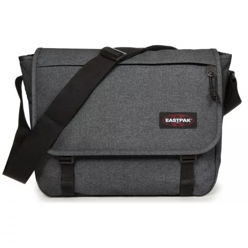  Bočná taška Delegate+ Black Denim Eastpak, taška na notebook 17"