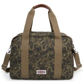    Eastpak Deve L Camo čierna cestovná taška s priehradkou na notebook 15"