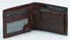  Čierna pánska kožená peňaženka Emporio Valentini s klipom vo vnútri 13x9,5 cm
