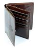  Kožená pánska peňaženka Emporio Valentini hnedá 13x10,5 cm