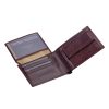  Kožená pánska peňaženka Emporio Valentini hnedá 12,5 x 9,5 cm
