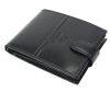  Emporio Valentini čierna pánska kožená peňaženka 13 x 9 cm