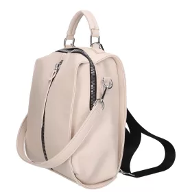    Karen Oliwia čierno-grafitová dámska vláknitá kožená kabelka, taška cez rameno