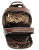  Kožený batoh Giudi tmavohnedý 39 × 29 cm