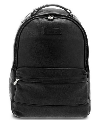  Čierny kožený ruksak Giudi Zaino 41 × 30 cm