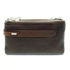  Giudi hnedá pánska kožená taška do auta, aktovka