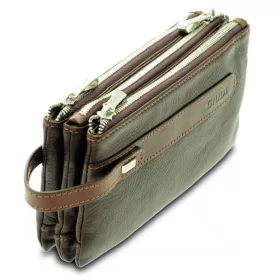  Giudi hnedá pánska kožená taška do auta, aktovka