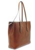  Giudi Brigida Tracollina dámska kožená kabelka cez rameno, Vacchetta 36 × 30 cm