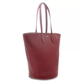    Dámska kožená dizajnová kabelka cez rameno Giudi Simona, Vacchetta 38 × 31 cm