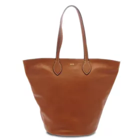    Dámska kožená dizajnová kabelka cez rameno Giudi Simona, Vacchetta 38 × 31 cm