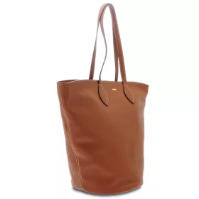    Dámska kožená dizajnová kabelka cez rameno Giudi Simona, Vacchetta 38 × 31 cm